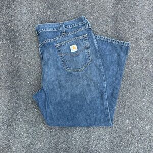 Mens 44x30 Carhartt Denim Jeans
